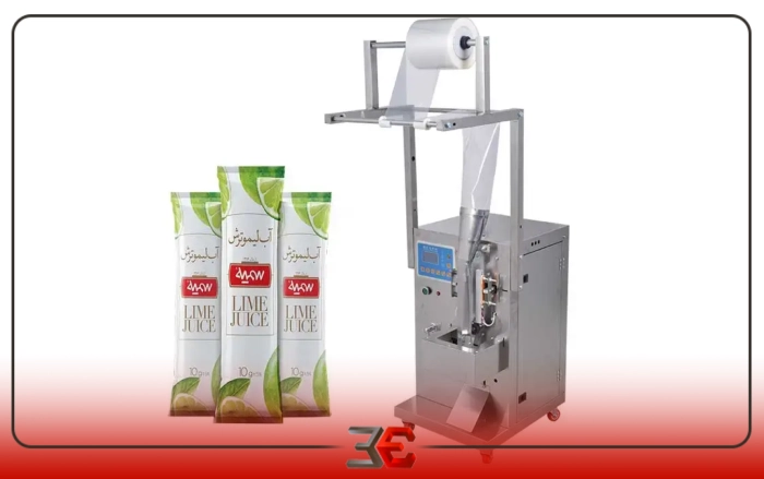 دستگاه بسته بندی ساشه الکتریک مایعات رقیق پشت دوخت