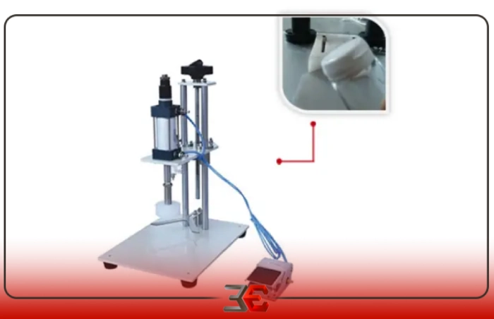 دستگاه درب بند پرسی پنوماتیک